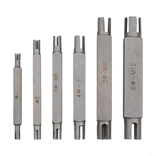 Bewältigen Sie jede Reparaturarbeit mit diesem umfassenden 6-teiligen Doppelkopf-Werkzeug-Set von Fauhapyway