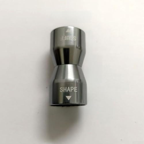 Billard-Queue-Spitzen-Werkzeug, multifunktionales Form-, Scheuer- und Belüftungsgerät für professionelle Snooker-Spieler, die Präzision suchen (dunkelsilber) von Fauhapyway