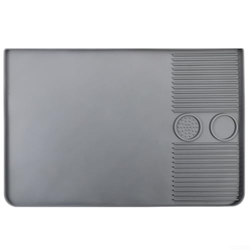 Dieser Bodenschutz aus Kieselgel ist für jeden heißen Getränkebereich geeignet, leicht abzuwischen (grau) von Fauhapyway