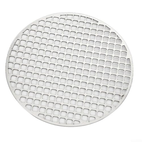 Edelstahl-Grillrost für Versammlungen im Freien, 22 cm bis 30 cm Durchmesser, perfekt für verschiedene Lebensmittel (22 cm) von Fauhapyway