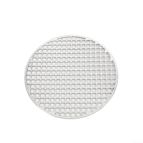 Edelstahl-Grillrost für Versammlungen im Freien, 22 cm bis 30 cm Durchmesser, perfekt für verschiedene Lebensmittel (28 cm) von Fauhapyway