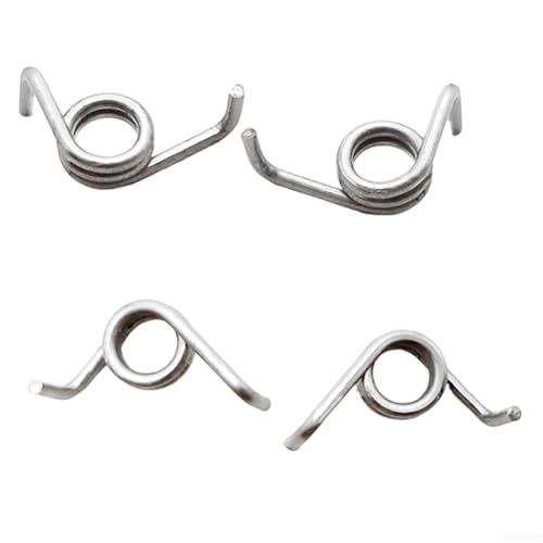 Ersatz-Resetfeder für DAIWA TATULA TW10021LTDSV Gießrolle modifiziertes Teil, 4 Stück, kompatibel mit Modellen 19 Fortatula TW100, 20 TATULA SV, 21 LTD (linke Hand) von Fauhapyway