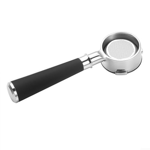 Espresso Siebträger-Filterkorb für Barsetto, ergonomischer Griff für komfortables Brühen, Schwarz von Fauhapyway