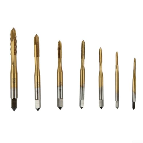 Essential 7 metrische HSS-Gewindebohrer für Reparaturen und Montage Essential 7 metrische HSS-Gewindebohrer für Reparaturen und Montage von Fauhapyway