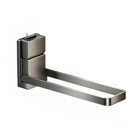 Faltbarer Handtuchhalter mit Saugnapf zur Wandmontage, faltbares Regal für effizientes Trocknen und Aufbewahren von Handtüchern in Badezimmern und Küchen von Fauhapyway