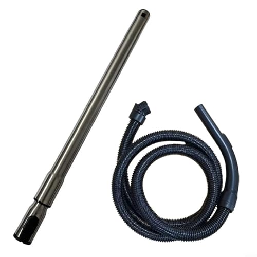 Fauhapyway 2,5 m Staubsauger-Set, gebogener Griff, für Miele C1, C2, C3, ergonomischer Griff für erweiterte Reichweite (C) von Fauhapyway