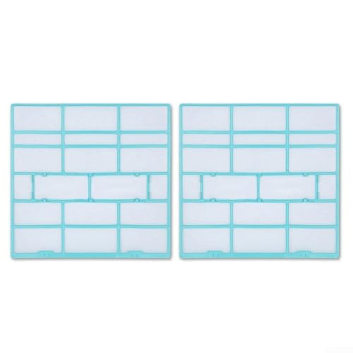 Fauhapyway 2 x Innen-Klimaanlagen-Filter, Siebnetz, Staubschutz, Schutznetz, für Zuhause, geteilte AC-Einheit, hängende Art waschbar (30 x 29 cm) von Fauhapyway