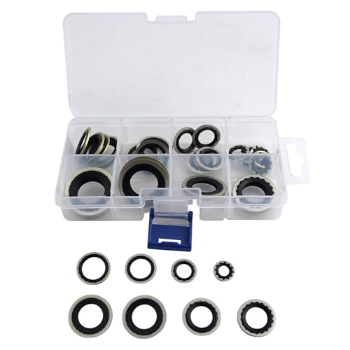 Fauhapyway 30 Stück Auto AC Kompressor Dichtungssatz Professionelles Auto Klimaanlage Dichtungsring Kit von Fauhapyway