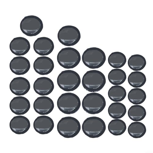 Fauhapyway 30 Stück Reifenreparatur-Gummi-Patch-Werkzeug, mit Reifen-Patch-Rollen-Werkzeug für Autos, LKWs, Motorräder, Fahrräder, Reifen-Patch-Set von Fauhapyway