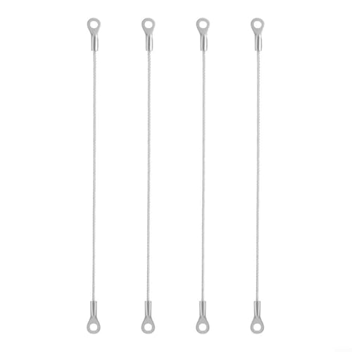 Fauhapyway 304 Schranktürfessel, 4 Stück, Kabelscharnierbegrenzer, Drahtseil, Nylonbeschichtung, um Überöffnung zu verhindern, schützt die Umgebung Fauhapyway 304 Schranktürfessel, 4 Stück, Kabelscharnierbegrenzer, Drahtseil, Nylonbeschichtung, um Überöffnung zu verhindern, schützt die Umgebung von Fauhapyway