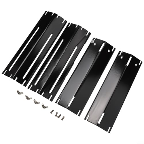 Fauhapyway 4 Stück verstellbare Edelstahl-Heizplatte Flamme Tamer BBQ Gasgrill Ersatzteile Platte Schrauben Mutter Grill Ersatz Fauhapyway 4 Stück verstellbare Edelstahl-Heizplatte Flamme Tamer BBQ Gasgrill Ersatzteile Platte Schrauben Mutter Grill Ersatz von Fauhapyway