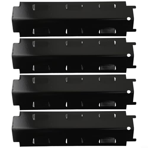 Fauhapyway 463230710 463320109 Heizplatte Schild Edelstahl Platten BBQ Grill Zelt Ersatzteile für Charbroil Gasmodelle (2 Stück) von Fauhapyway