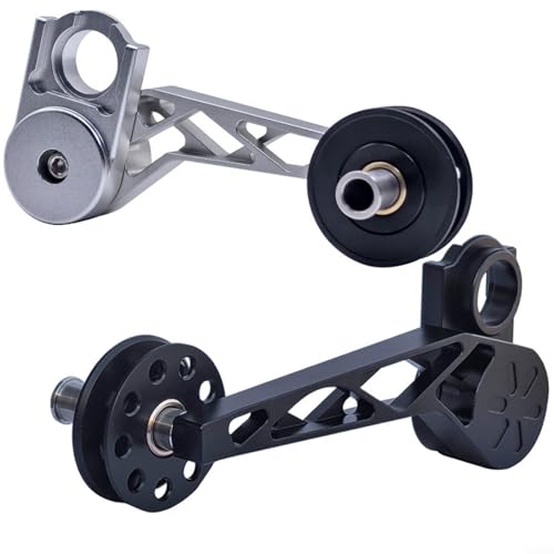 Fauhapyway 5 6 7 Schaltwerk für Brompton Fahrradkettenstabilisator kompatibel mit Speed System Aluminiumlegierung Führung 8T Nylonrad (A) von Fauhapyway