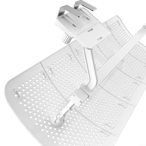 Fauhapyway 5 Blätter Deckenlüftungsabweiser Anti-Direktblas-Klimaanlage Diffusor mit Anti-Kondensation für zentrales AC-System weiß (Basic kein Filter) von Fauhapyway