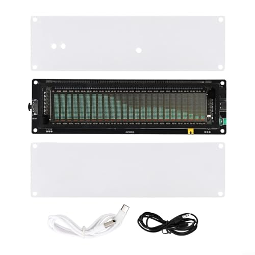Fauhapyway AK2515 Audio Spectrum VFD Display Analyzer mit Schallpegelmessgerät Digital Musik Spektrum Meter AUX MIC Eingang Uhr Display Fauhapyway AK2515 Audio Spectrum VFD Display Analyzer mit Schallpegelmessgerät Digital Musik Spektrum Meter AUX MIC Eingang Uhr Display von Fauhapyway