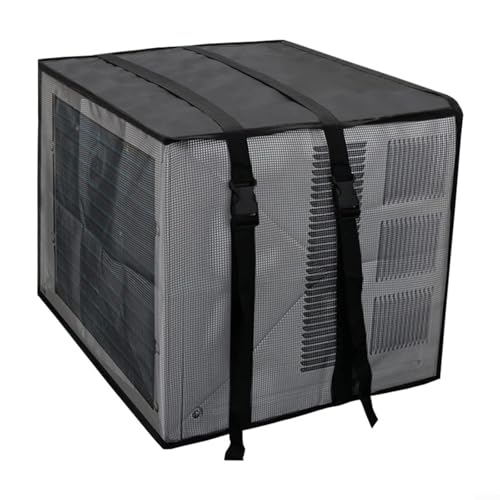 Fauhapyway Abdeckung für Klimaanlagen, Netz-Schutz für Klimaanlage, wetterbeständiges Oxford-Gewebe mit Nylon-Fenstereinheiten (53 x 38 x 40,5 cm) von Fauhapyway