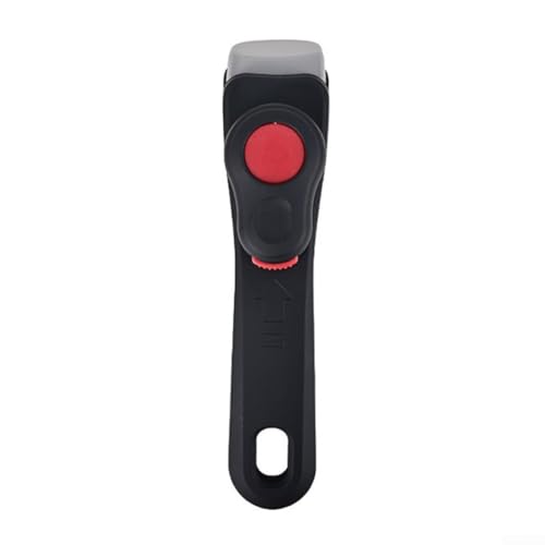 Fauhapyway Abnehmbarer Griff für sicheres Kochen, ergonomische Funktionen für Küchenkochgeschirr (schwarz) von Fauhapyway