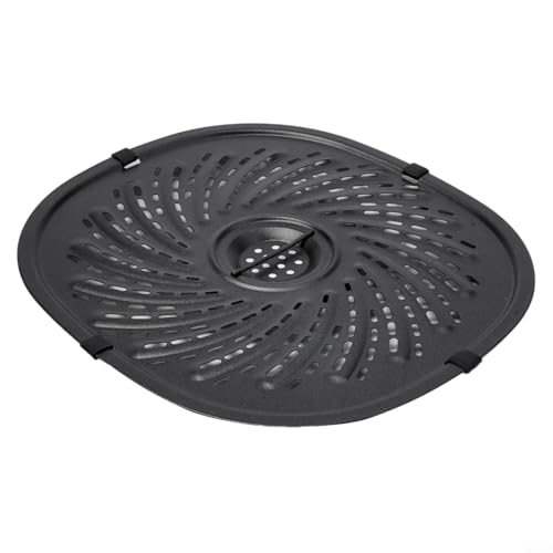 Fauhapyway Air Fryer Grillpfanne Ersatzteile Karbonstahl Antihaft-Zubehör mit Griff für Power XL Gowise 7QT Fritteusen 25,3 x 23,4 cm Fauhapyway Air Fryer Grillpfanne Ersatzteile Karbonstahl Antihaft-Zubehör mit Griff für Power XL Gowise 7QT Fritteusen 25,3 x 23,4 cm von Fauhapyway