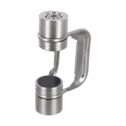 Fauhapyway Camping-Licht-Halteklemme, strapazierfähig, Camping-Laternenständer, Edelstahl, Schreibtischklemme für IGT Tischlampe, Outdoor-Möbelstütze von Fauhapyway