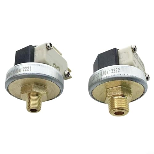 Fauhapyway Dampfkessel-Druckschalter-Regler, 12 V-250 V, Kupfer-Temperaturregler für Boiler-Kaffeemaschine (13 mm) von Fauhapyway