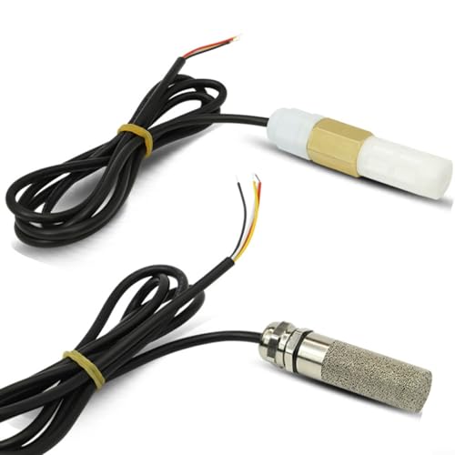 Fauhapyway Digitaler Temperatur-Feuchtigkeitssensor-Sender RS485-Modul mit wasserdichter Sonde für Gewächshaus-Lager-Laborkommunikation (XY-MD04) von Fauhapyway