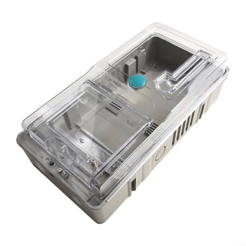 Fauhapyway Einphasige Stromzählerbox 6-Wege-Schaltung transparenter PC-Kunststoff-Verteiler mit IP20-Schutz für Haus Wohnung (B) von Fauhapyway