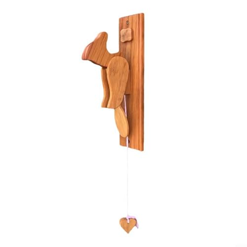 Fauhapyway Eisentürklingel aus Holz, Vogel-Türklingel, niedliches Tierklopfer, dekoratives Frontzubehör für den Hauseingang, Eisentürklingel von Fauhapyway