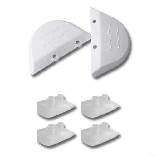Fauhapyway Ersatz-Set für Hayward Navigator Pool-Staubsauger AXV417WHP rechter linker Flügel Kit mit 4 Beton-Poolschuhen Fauhapyway Ersatz-Set für Hayward Navigator Pool-Staubsauger AXV417WHP rechter linker Flügel Kit mit 4 Beton-Poolschuhen von Fauhapyway