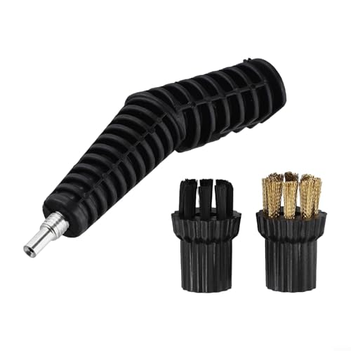 Fauhapyway Ersatzbürstenkopf-Set für Dampfreiniger für verschiedene Oberflächen, mit Messing-Bürstenkopf aus Nylon für tiefe Bodenfliesen Fauhapyway Ersatzbürstenkopf-Set für Dampfreiniger für verschiedene Oberflächen, mit Messing-Bürstenkopf aus Nylon für tiefe Bodenfliesen von Fauhapyway
