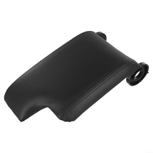 Fauhapyway Für BMW E46 3er Mittelkonsole Armlehne Deckelbezug, PU-Leder Aufbewahrungsbox Kissen Ersatz Schwarz 1999–2004 von Fauhapyway