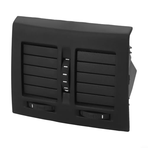Fauhapyway Für Skoda Octavia Hintere Mitte Klimaanlage Entlüftung, Auslass Schwarz Kunststoff Innenraum AC Vent Assembly 2004-2013 1ZD819203 von Fauhapyway