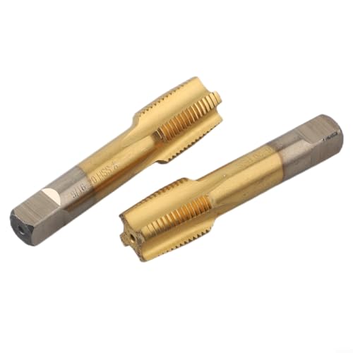 Fauhapyway Handgewindebohrer Fahrrad Pedal Kurbel Reparatur Werkzeuge 9/16-20 Zoll Hartstahl Gewindeschneider Kit für Linke Rechts Pedale Handgewindebohrer von Fauhapyway