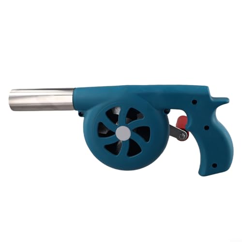 Fauhapyway Handkurbel BBQ Fan Outdoor Manuelles Luftgebläse Camping Zubehör Metall Klinge Getriebe Design Abnehmbarer Griff für Barbecue Picknick Fauhapyway Handkurbel BBQ Fan Outdoor Manuelles Luftgebläse Camping Zubehör Metall Klinge Getriebe Design Abnehmbarer Griff für Barbecue Picknick von Fauhapyway