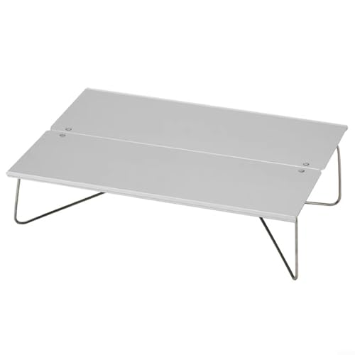 Fauhapyway Leichter faltbarer Tisch Campingtisch Tragbarer Aluminium-Picknick-Schreibtisch Kompaktes Reisemöbel für Rucksackreisen Camping Strand Fauhapyway Leichter faltbarer Tisch Campingtisch Tragbarer Aluminium-Picknick-Schreibtisch Kompaktes Reisemöbel für Rucksackreisen Camping Strand von Fauhapyway