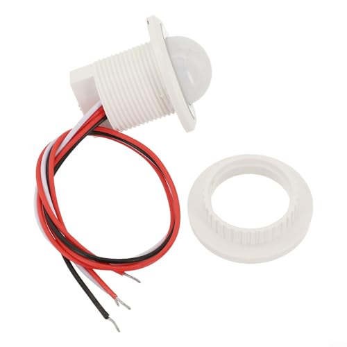 Fauhapyway Mini-PIR-Infrarot-Bewegungsmelder, DC5–24 V, 5 A, einstellbarer Auto-Detektor mit Zeitverzögerungsfunktion für LED-Lichtleiste von Fauhapyway