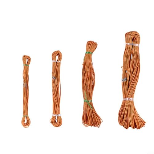 Fauhapyway Nylon Dock Lines Rope Professional Measuring With Steel Core Construction Engineering Survey Tool Orange 30M 50M 70M 100M (70M) von Fauhapyway