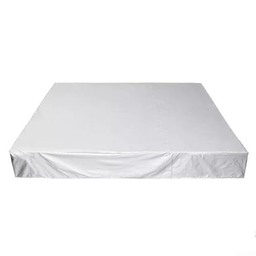 Fauhapyway Pool-Abdeckung, quadratischer Wannen-Spa-Schutz mit Wärmedämmung, wasserabweisendes Oxford-Gewebe (231 x 231 x 30 cm) von Fauhapyway