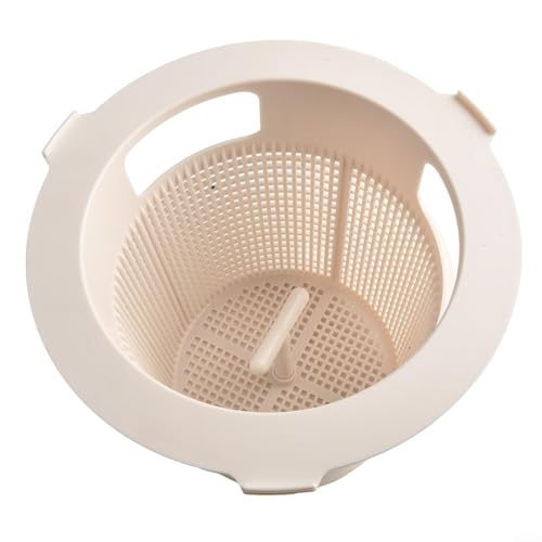 Fauhapyway Pool Skimmer Korb Schwimmfilter Poolrite S2500 MK2 Heavy Duty Sieb 227x205mm Weiß von Fauhapyway