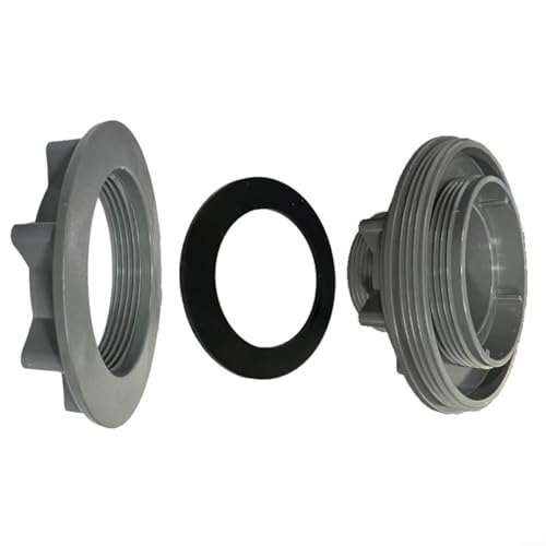 Fauhapyway Poolschlauch-Anschluss-Set, Gewindeeinlasssieb für Intex Schwimmbäder, kompatibel mit 26341W, 26345W, 26375EH Modellen von Fauhapyway
