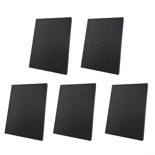Fauhapyway Schaumstoff-Pads, Polyurethan-Schaumstoff-Polsterung, 5er-Pack, zuschneidbar, Werkzeugkasten, Kamera-Aufbewahrung, Dämpfungspads, 40 x 30 cm, 30 x 30 cm (40 x 30 x 4 cm) von Fauhapyway
