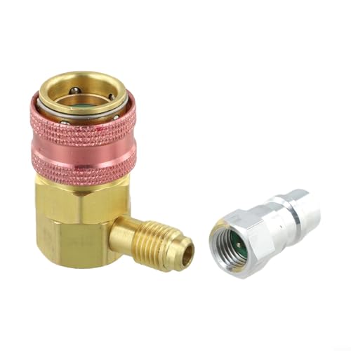 Fauhapyway Schnellverbinder Automobil-Klimaanlage G Metall Werkzeug für 134A LP für HP Systeme Auto AC Kühlung Service Reparatur von Fauhapyway