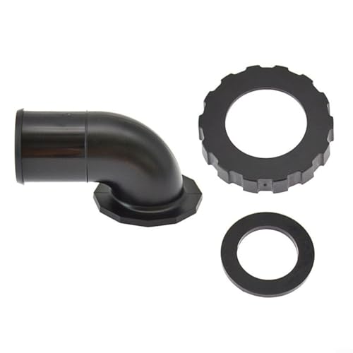Fauhapyway Scuba Choice Tauchpumpe Schlauchverbinder Set BC Rohr Ellenbogen Airway Gummi Unterlegscheibe Mutter Montage mit Dichtungsring für K-Ventil von Fauhapyway