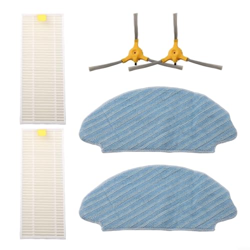 Fauhapyway Seitenbürsten Filter Wischtuch Ersatzteile Kit für Roboter Staubsauger MD 20041 für S12 SW MD 19601 Seitenbürsten Filter Mop Tuch Fauhapyway Seitenbürsten Filter Wischtuch Ersatzteile Kit für Roboter Staubsauger MD 20041 für S12 SW MD 19601 Seitenbürsten Filter Mop Tuch von Fauhapyway