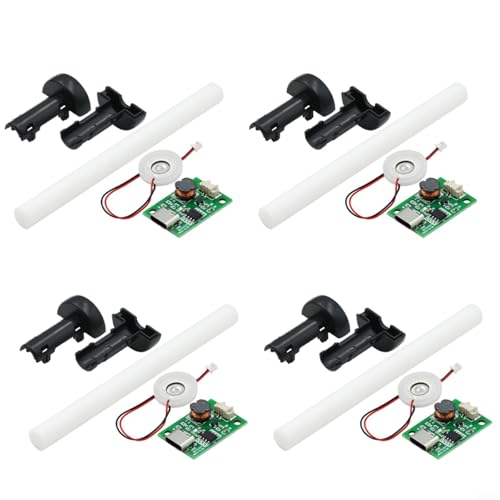 Fauhapyway Sprüh-Luftbefeuchter-Modul, Typ-C-Zerstäubungsmodul mit Leiterplatte, 5 V Gleichstrom, kontinuierlich für DIY-Inkubator-Nebelhersteller-Set von Fauhapyway