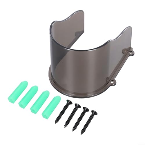 Fauhapyway Türklingelabdeckung für den Außenbereich, Regenschutz, wasserdichtes Gehäuse für Zugangskontrolle, Tastatursystem mit Sonnenschutz, Braun / Transparent (Braun) von Fauhapyway