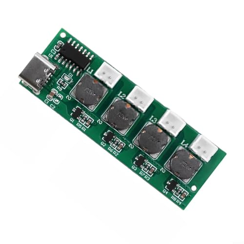 Fauhapyway Typ-C-Luftbefeuchter-DIY-Modul-Set mit Zerstäuberblättern, Nebelmacher, Treiberplatine für Heimpflanzen, feuchtigkeitsspendend, DC 5 V (nur Modul) von Fauhapyway