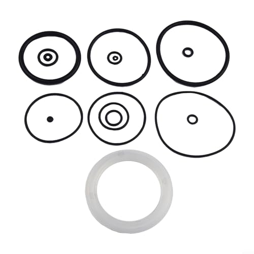 Fauhapyway Unterlegscheibe Feuerventil Luftnagler Reparatursatz Unterlegscheibe Feuerventil O-Ring Dichtung Set für M1 M2 Für M3 SFN2 SC1 SC2 Nagler von Fauhapyway