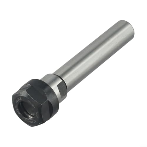 Fauhapyway Verlängerungsstange CNC gerader Schaft Mini-Spannzange C8-10-12-16-20-25mm ER8A ER11A ER16A ER20A Halter tiefe Hohlraumbearbeitung (C20- ER20A) von Fauhapyway