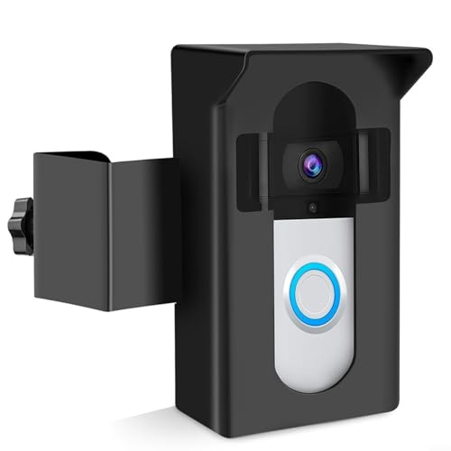 Fauhapyway for Ring Video Doorbell Mounting Bracket No Drill Adjustable Angle Mount Anti-Theft Door Holder with Metal Clip Apartment Fauhapyway for Ring Video Doorbell Mounting Bracket No Drill Adjustable Angle Mount Anti-Theft Door Holder with Metal Clip Apartment von Fauhapyway