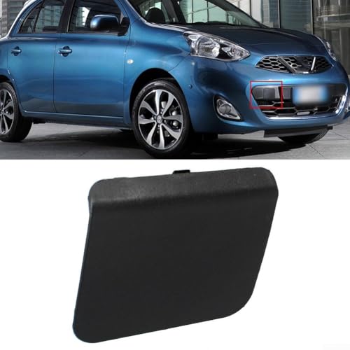 Frontstoßstange Abschlepphaken Auge Abdeckkappe Ersatz für Nissan Micra K14 2014 2015 2016 ABS Material kompatibel mit OEM-Teilenummer 622A0 3HN0H Frontstoßstange Abschlepphaken Auge Abdeckkappe Ersatz für Nissan Micra K14 2014 2015 2016 ABS Material kompatibel mit OEM-Teilenummer 622A0 3HN0H von Fauhapyway